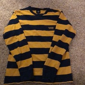 Two striped vans tees sold together